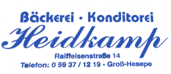 Bäckerei u. Konditorei Heidkamp