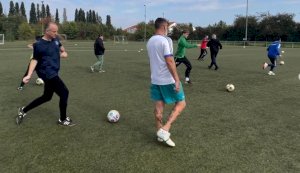 Trainer Michael Gebbeken erhält die C-Trainerlizenz