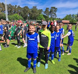 E-Junioren beim Sparkassencup in Bokeloh