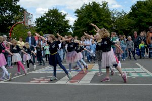 Erster Auftritt der Tanzsterne