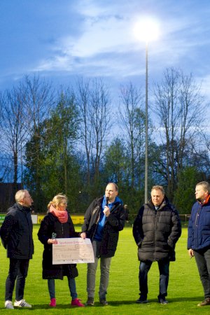 Flutlichteinweihung im Eschpark