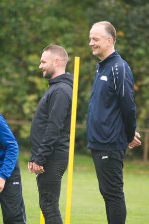 Marius Kleinsorge begeistert beim E-Jugend-Training