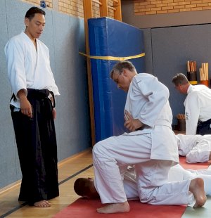 Lehrgang mit dem AAI-Präsidenten Tatsuo Toyoda Sensei