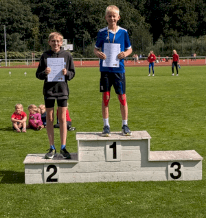 Leichtathleten mit tollen Leistungen