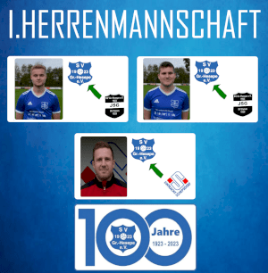 Personelle Veränderungen im Herrenbereich