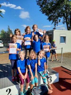 Leichtathleten in Werlte mit starken Leistungen