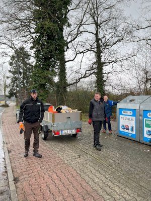 Viele helfende Hände bei der Landschaftssäuberung in Groß Hesepe