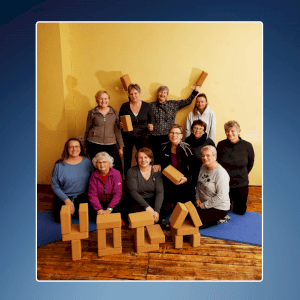 Alle Yogagruppen sagen Dankeschön