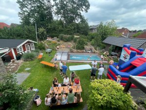 Viel los beim Saisonabschluss der D1