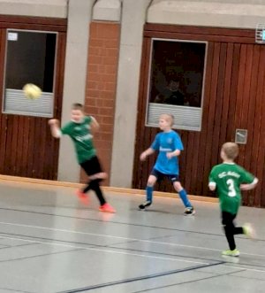 Schwankende Leistung der E-Jugend zum Abschluss der Hallensaison