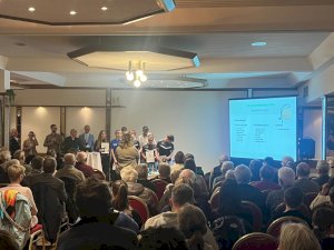 Erfolgreiche Leichtathleten des SV Groß Hesepe beim Neujahrsempfang geehrt