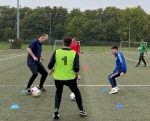 Trainer Michael Gebbeken erhält die C-Trainerlizenz