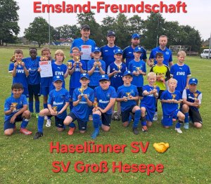 Unvergessliches Wochenende für unsere E-Junioren in Ostfriesland