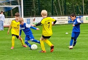 Intensive Fußball-Woche für die Heseper E-Juniore