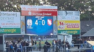 D1 besucht Spiel des SV Meppen