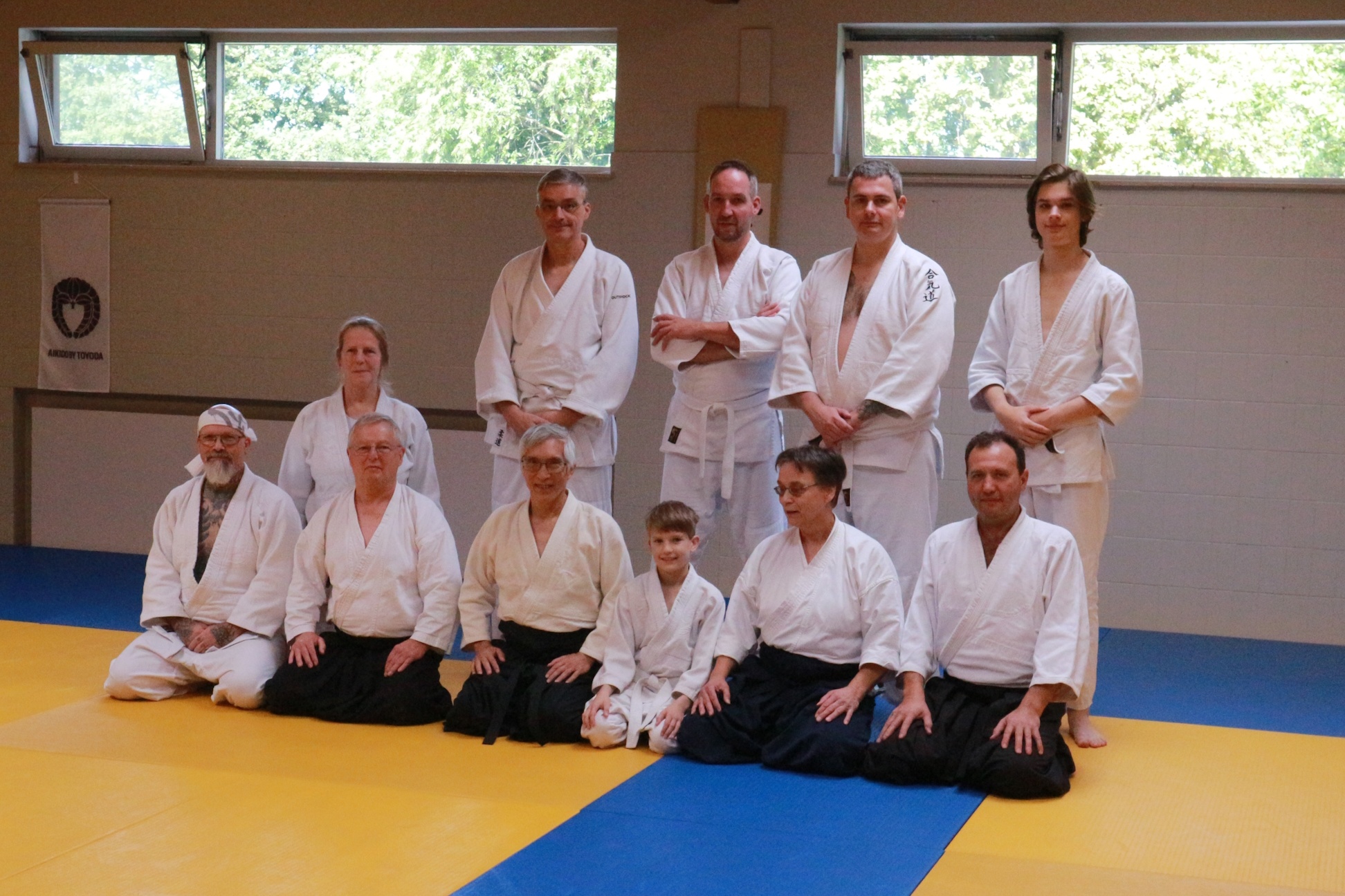 Aikido-Lehrgang in Belgien mit Glen Matsuda Sensei aus New York