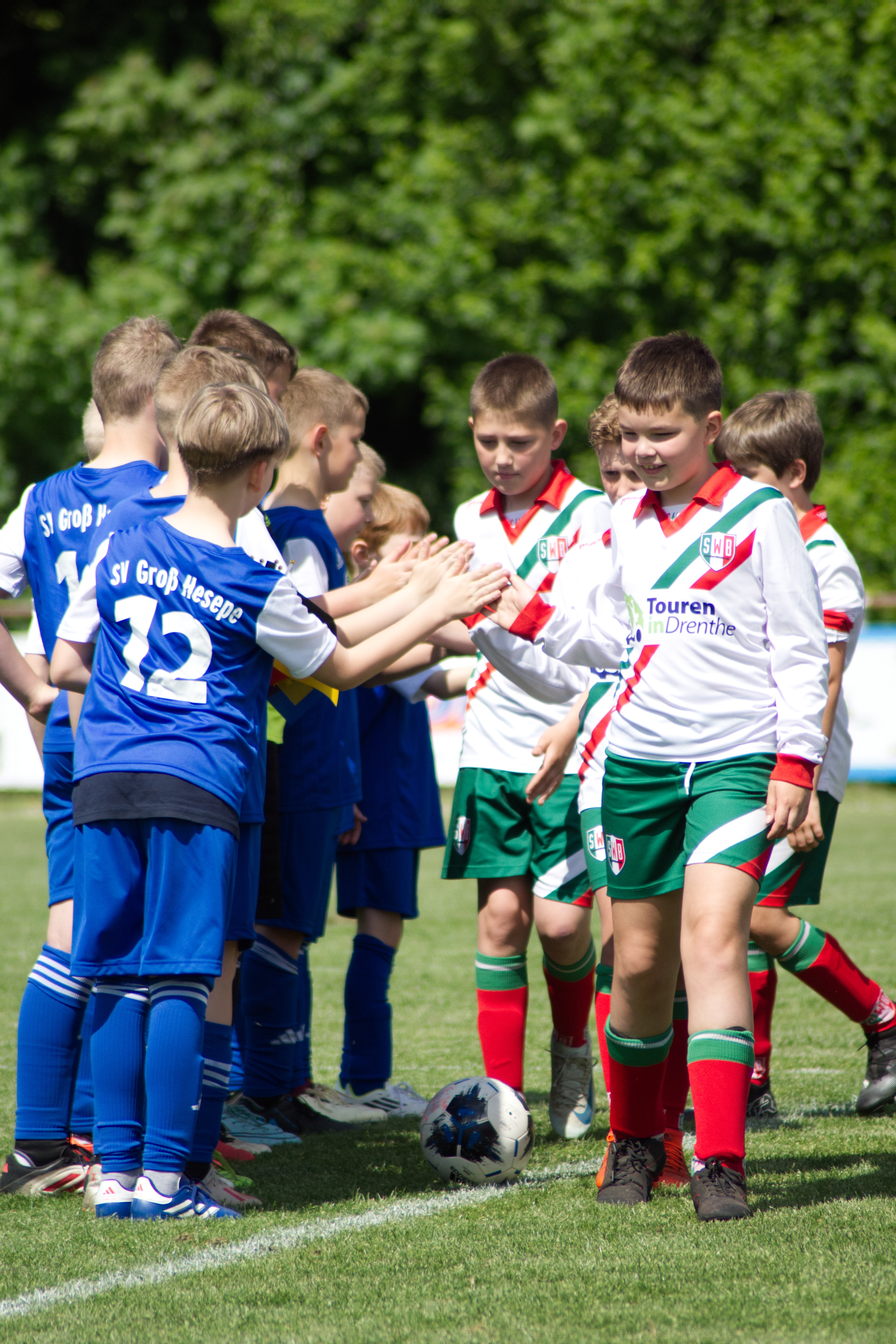 Europokal-Feeling im Eschpark