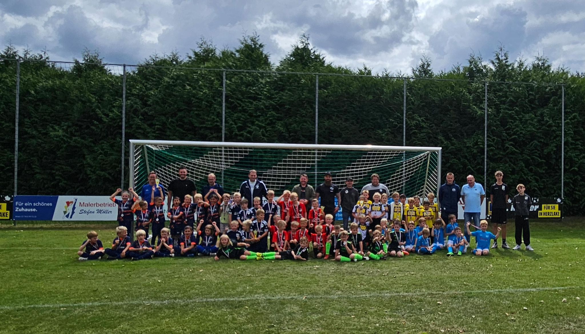Unsere F Jugend zu Gast bei der Sportwoche in Vinnen